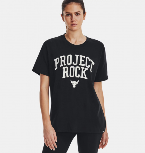Tricouri & Polo - Under Armour Project Rock Heavyweight Campus T-Shirt | Imbracaminte 